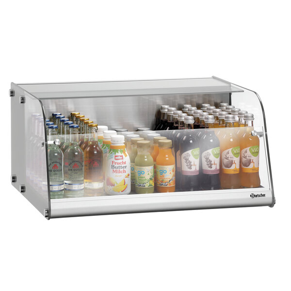 Koelvitrine | 40L-SBO | 40L | Statische Koeling | 2-6°C | 105W, 230V | Energieklasse C | Uitnameopening Voorzijde | Oppervlak 645x300mm