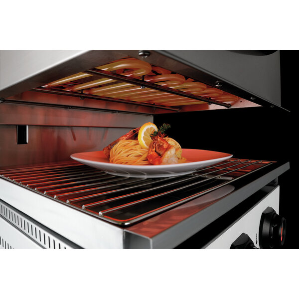 Salamander | 500-1Z-MDI | Stralingsverwarming | 2800W, 230V | Digitaal Display, Verstelbaar Verwarmingselement, Warmhoudfunctie | Grillrooster 435x320mm