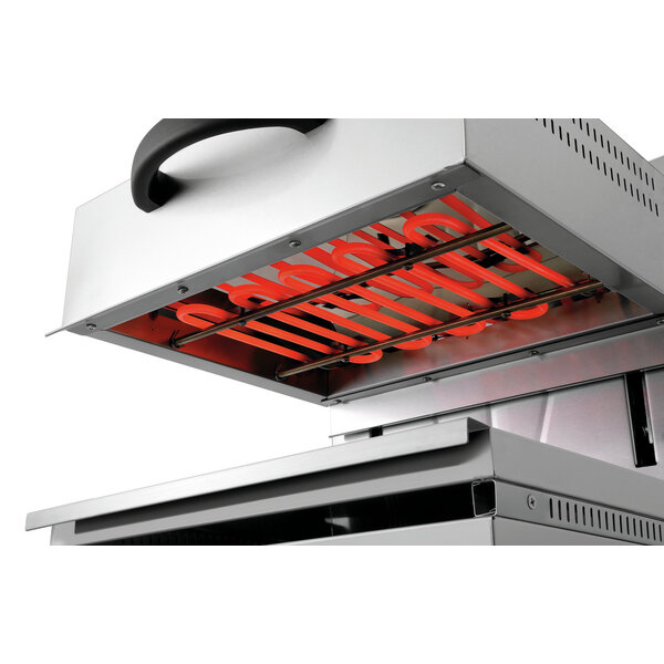 Salamander | 500-1Z-MDI | Stralingsverwarming | 2800W, 230V | Digitaal Display, Verstelbaar Verwarmingselement, Warmhoudfunctie | Grillrooster 435x320mm