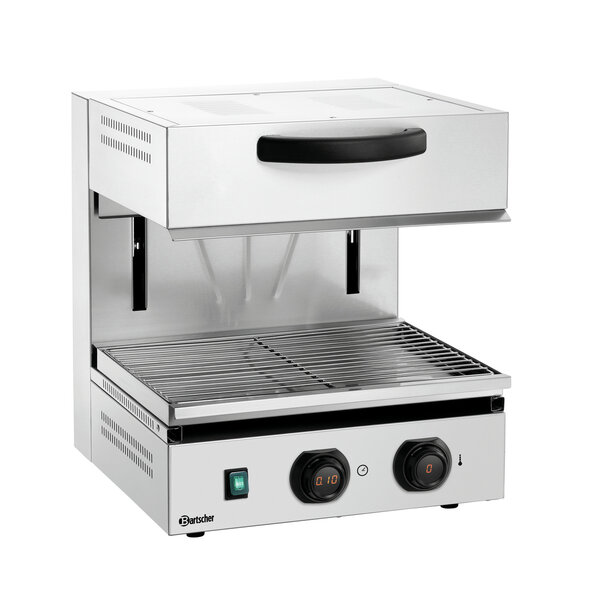 Salamander | 500-1Z-MDI | Stralingsverwarming | 2800W, 230V | Digitaal Display, Verstelbaar Verwarmingselement, Warmhoudfunctie | Grillrooster 435x320mm