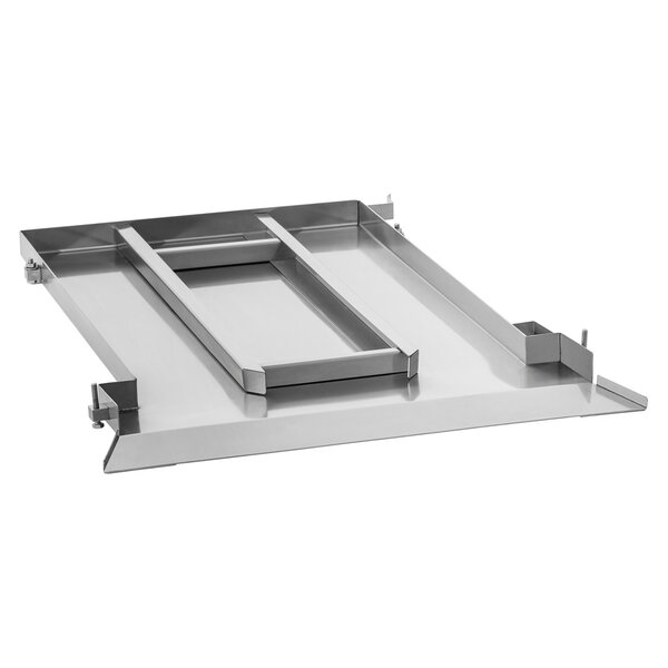Oprijplaat | Gigasteam 20110DRS | 2 Geleiderails | 130kg | CNS 18/10