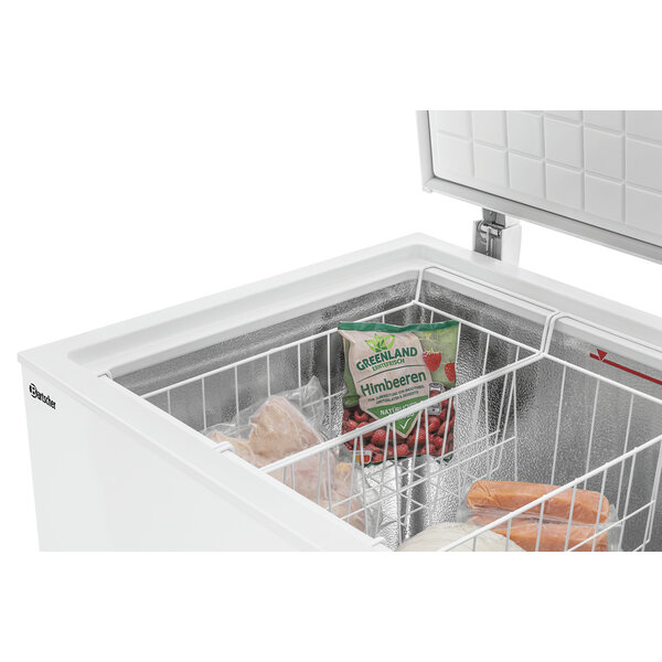 Vrieskist | 288-W | 288L | 2 Korven | Statische Koeling | Tot -18°C | 230V | Energieklasse B