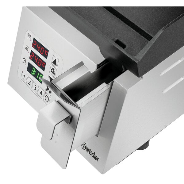Contactgrill | DT 2000 1G | 1 Grillunit, Glad, Onafhankelijk Regelbare Grillplaten | 50-300°C | 2kW, 230V | Bovenplaat 205x285mm, Onderplaat 240x305mm