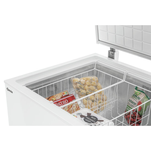 Diepvrieskist | 391-W | 391L (373L Netto) | 1 Klepdeur | 4 Korven | Statische Koeling | -18°C | Energieklasse B
