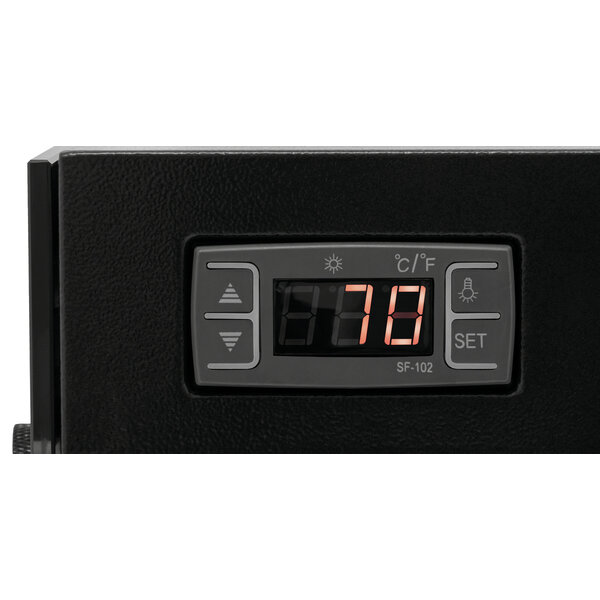 Warmhoudvitrine | SN10 | 1 Etage | 3 Snackassen | 30-75°C | 1.45kW, 230V | Stapelbaar | 3-Zijdig Beglaasd | Opstelvlak 490x590mm