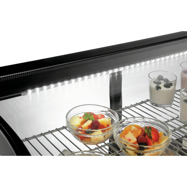 Koude Bar | DeliCool IIIL | 160L | 2 Planchetten | Convectiekoeling | 2-12°C | 160W, 230V | Zwart