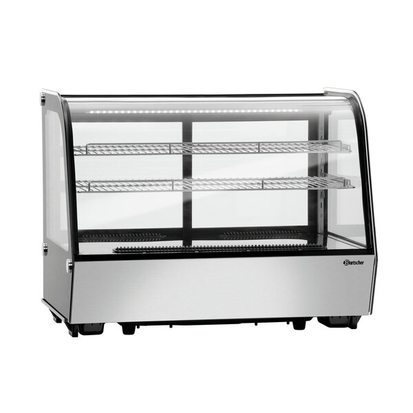 Koude Bar | DeliCool IIIL | 160L | 2 Planchetten | Convectiekoeling | 2-12°C | 160W, 230V | Zwart