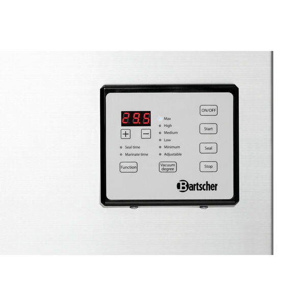 Kamer-Vacuümapparaat | K 290/77L | Kamer 350x300x80mm | Laslengte 290mm | Pomp 77L/Min | 630W | 230V | Marineerfunctie