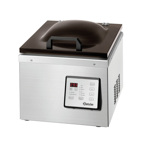 Kamer-Vacuümapparaat | K 290/77L | Kamer 350x300x80mm | Laslengte 290mm | Pomp 77L/Min | 630W | 230V | Marineerfunctie