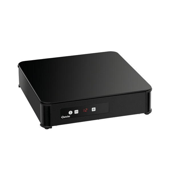 Inductiewarmhoudplaat | IW3-SW | 1 Warmhoudplaats | 40-95°C | 300W | Pan Ø200-380mm | Glazen Oppervlak 390x390mm