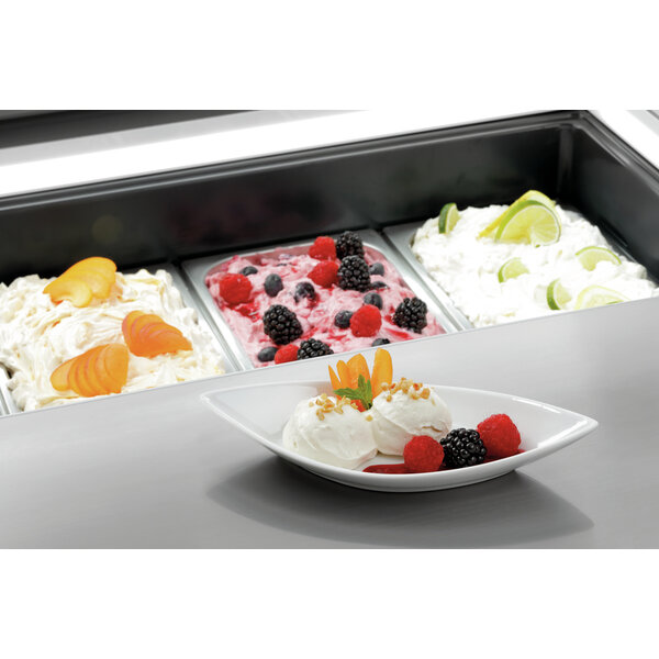 IJsvitrine | 4x6.5L | -18 Tot -25°C | Statische Koeling | 210W/230V