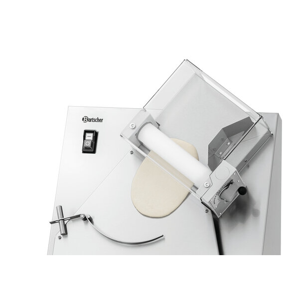 Deeguitrolmachine | 4000 | 2 Rollen | 80-700g | Deegdikte 0.5-4mm | Deegdiameter Ø260-400mm | 370W | 230V