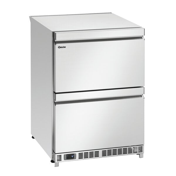 Ladekoeler | 600S2 | 2 Lades | 0-10°C | Convectiekoeling | R290 | 0.167kW | 230V | RVS | Inbouw