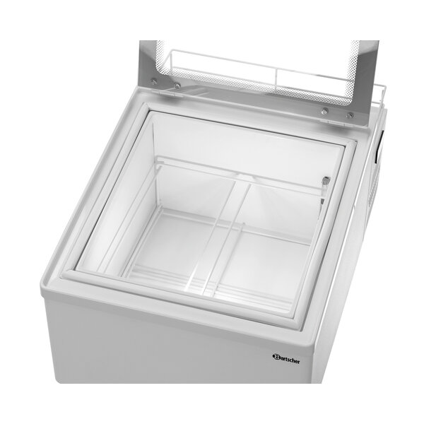 IJsvitrine | 2x5L-F | 2x5L | -15 Tot -18°C | Statische Koeling | Bovenklep | 184W, 230V | Wit