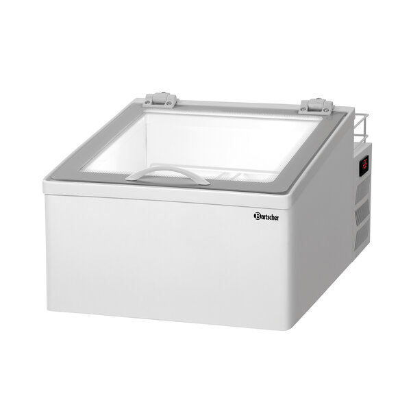 IJsvitrine | 2x5L-F | 2x5L | -15 Tot -18°C | Statische Koeling | Bovenklep | 184W, 230V | Wit