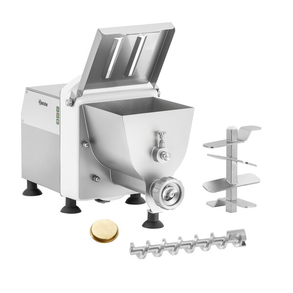 Pastamachine | 5000 | Inhoud 1.5kg | Productiecapaciteit 5kg/Uur | 0.25kW, 230V | Geschikt Voor 12 Pastavormen (Optioneel)