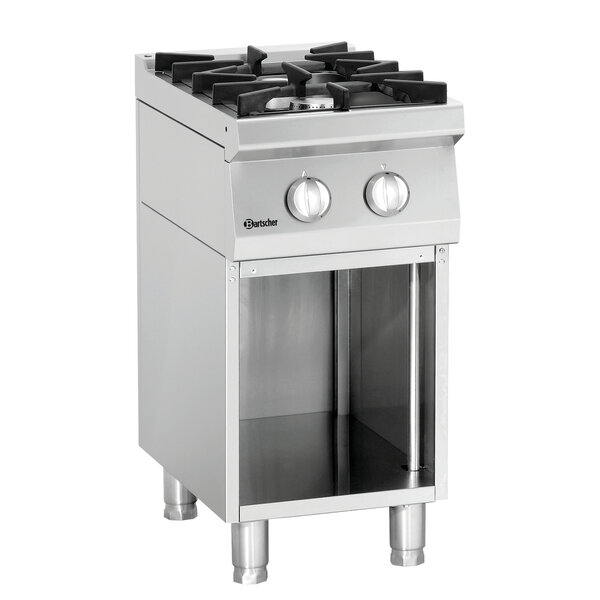 Gasfornuis | Serie 700 | 70020 | 2 Gasbranders, Dubbelcircuit | 14.7kW | Open Onderbouw