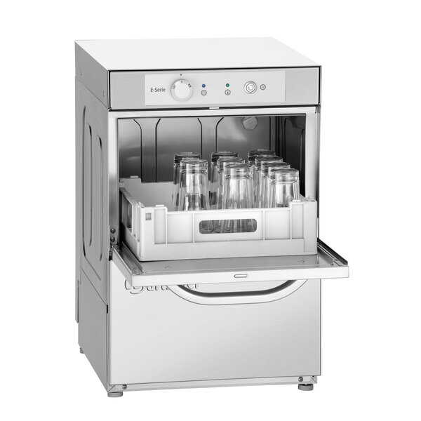 Glazenspoelmachine | GS E350 LPR | Korf 350x350mm | 30 Korven/Uur | 1 Programma | 2L/Spoelgang | 230V, 2.7kW