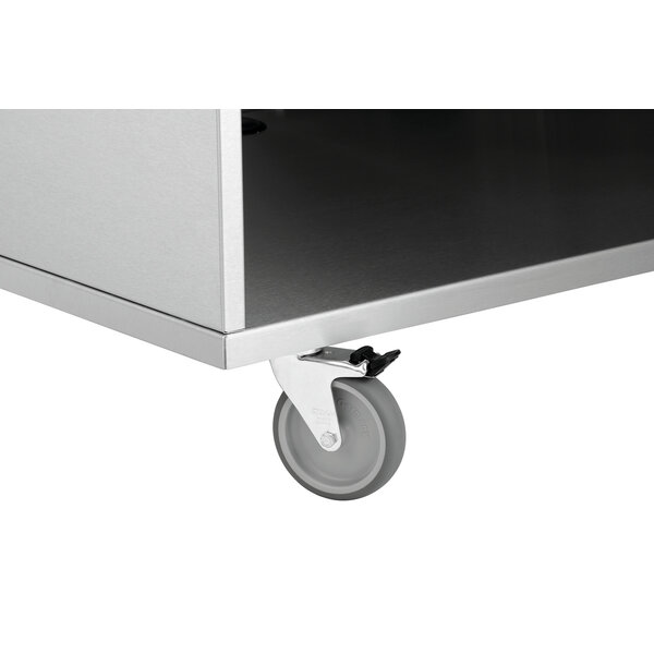 Snackstation | Snackpoint 200 | 1 Inzetnis | RVS | Glazen Opzet 790x200x300mm