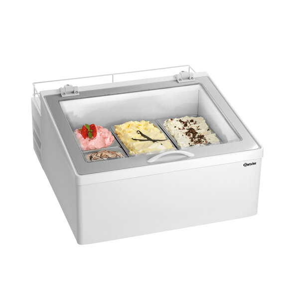 IJsvitrine | 3x5L-F | 15L, 3x1/3 GN | Statische Koeling | -15/-18°C | 184W, 230V | Energieklasse A
