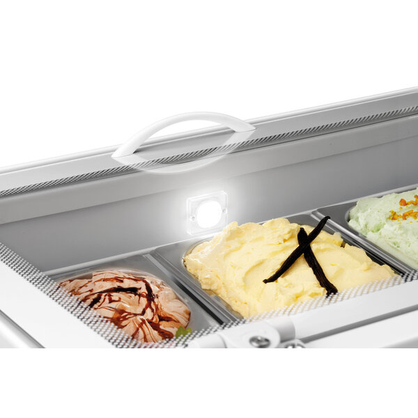 IJsvitrine | 3x5L-F | 15L, 3x1/3 GN | Statische Koeling | -15/-18°C | 184W, 230V | Energieklasse A