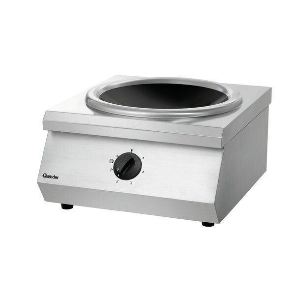 Inductiewok | IW 80 | 8kW | 400V | 6 Vermogensniveaus | Ø370mm