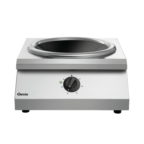 Inductiewok | IW 80 | 8kW | 400V | 6 Vermogensniveaus | Ø370mm