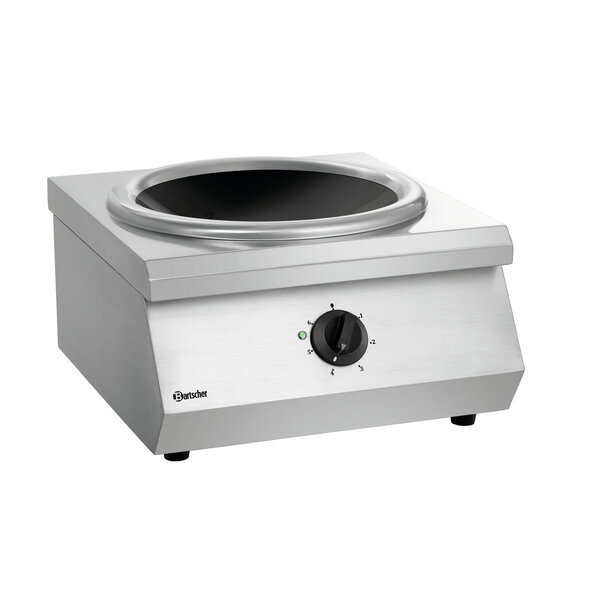 Inductiewok | IW 80 | 8kW | 400V | 6 Vermogensniveaus | Ø370mm