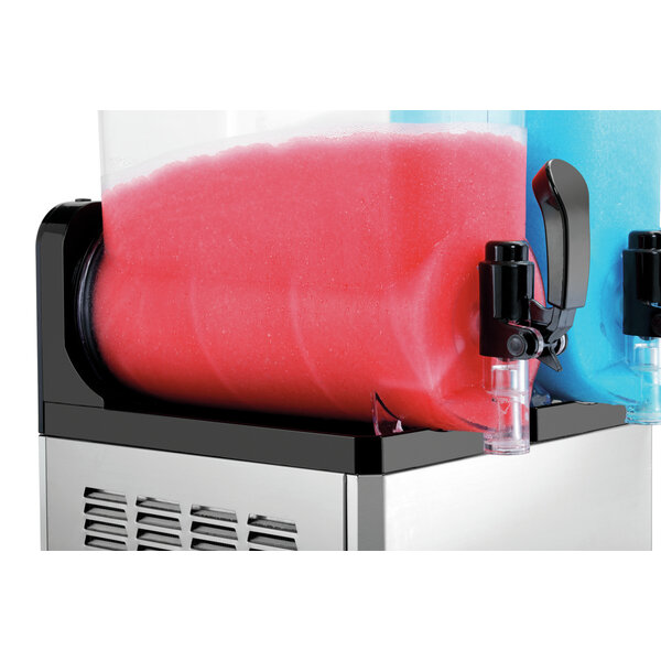 Slushmachine | 2 Reservoirs | 12+12L | -5 Tot -2°C | Compressor | 600W, 230V