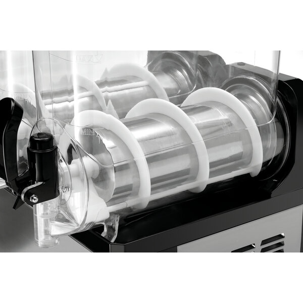 Slushmachine | 2 Reservoirs | 12+12L | -5 Tot -2°C | Compressor | 600W, 230V
