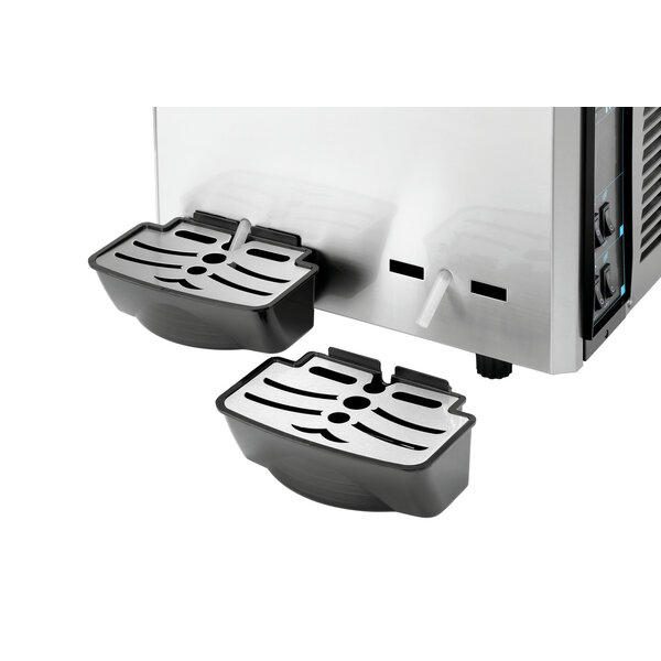 Slushmachine | 2 Reservoirs | 12+12L | -5 Tot -2°C | Compressor | 600W, 230V