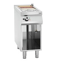 Bartscher Bain-Marie | Serie 900 | Elektrisch | 1x 1/1 GN + 1x 1/3 GN, Max. 150mm | 30-90°C | 3.5kW, 230V | Vul- En Aftapkraan | Open Onderbouw 
