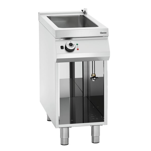 Bain-Marie | Serie 900 | Elektrisch | 1x 1/1 GN + 1x 1/3 GN, Max. 150mm | 30-90°C | 3.5kW, 230V | Vul- En Aftapkraan | Open Onderbouw