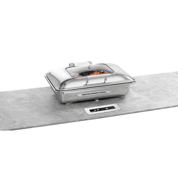 Inductiewarmhoudsysteem | IWS650 | 1 Warmhoudplaats | 20 Vermogensniveaus | 650W | Chafing Dish Tot 100°C | Werkblad Max. 35°C | 230V