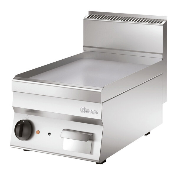 Grillplaat | 650 | Elektrisch | Glad, Afgeschuind Braadoppervlak | 50-300°C | 390x515mm | 3900W, 400V