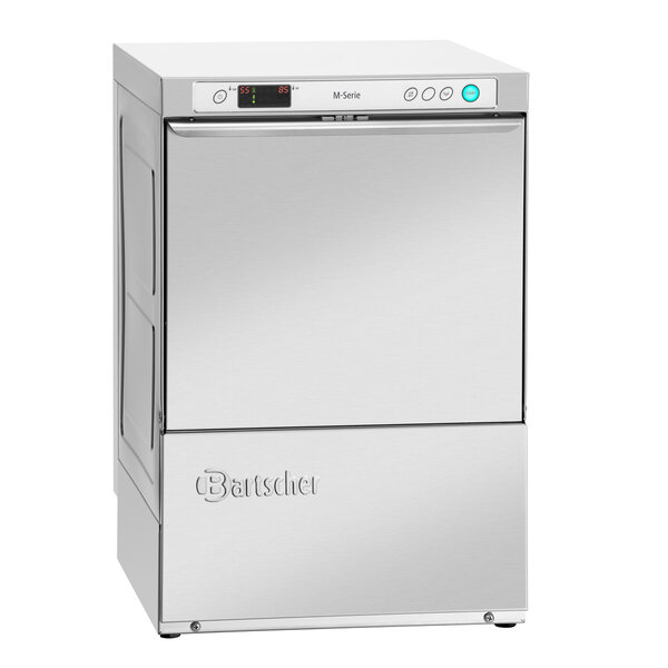 Glazenspoelmachine | GS M400 LP K | Korf 400x400mm | 60 Korven/Uur | 4 Programma's: 60/90/120/180s | Koude Naspoeling | 3.2kW, 230V