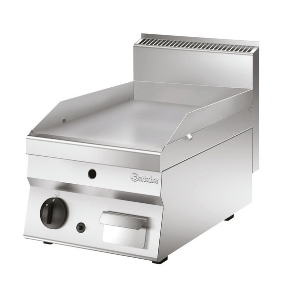 Grillplaat | 650 | Gas | Glad, Verchroomd Braadoppervlak 390x510mm | 80–280°C | 6.5kW | 1 Verwarmingszone, Tafelmodel