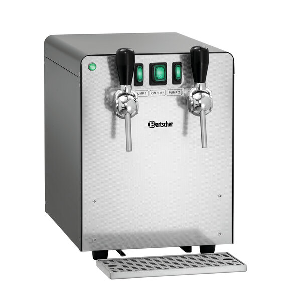 Glühwein Dispenser | 1300 | 2 Kranen | 2 Pompen | 130L/Uur | Tot 85°C | 9kW | 400V