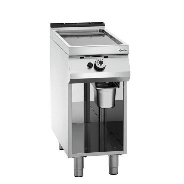 Gasgrillplaat | Serie 900 | Glad Stalen Bakoppervlak 355x760mm | 1 Verwarmingszone | 9kW | Aardgas H