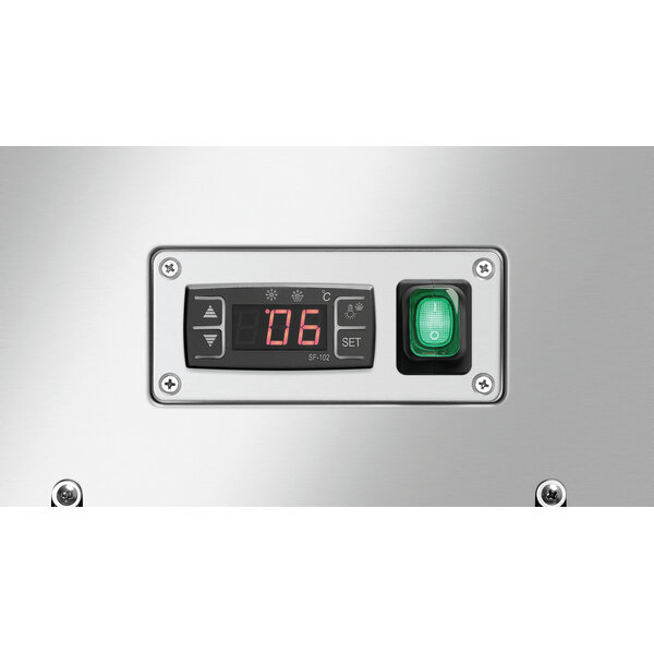 Koelvitrine | KV 270L | 270L | Convectiekoeling | Max. 10°C | 475W | 230V | Schuifdeuren Aan Achterzijde