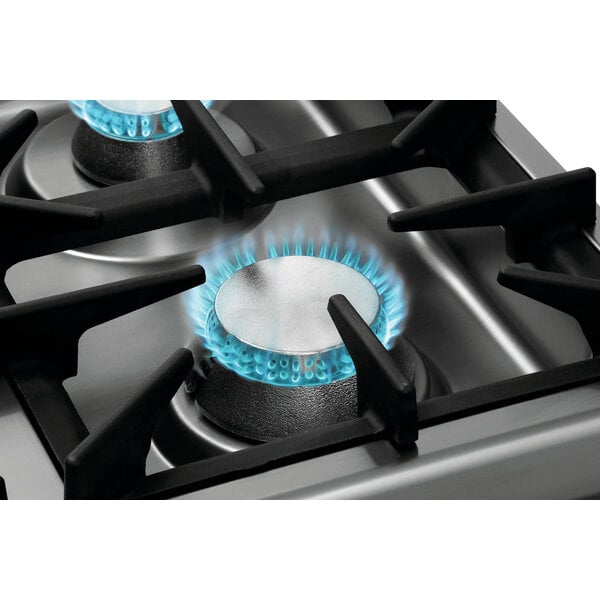 Gasfornuis | Serie 700 | 4 Pitten: 2x6.2kW + 2x8.5kW | 29.4kW | Open Onderbouw | 799x610x850-900(h)mm