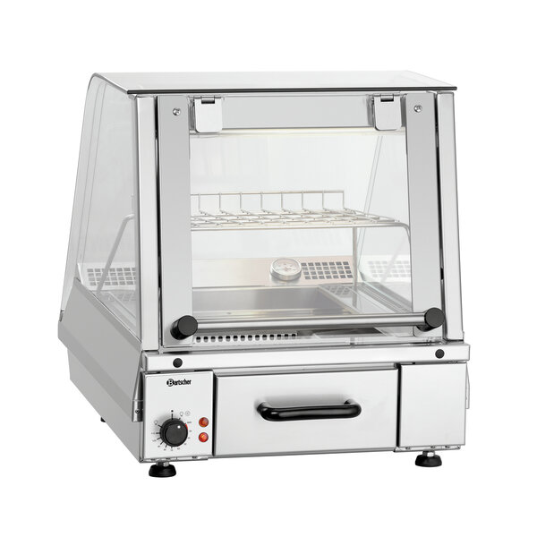 Warmhoudvitrine | GN1110-R | 85L | 1x1/1 GN | Droog Verwarmd | 30-110°C | 1650W, 230V