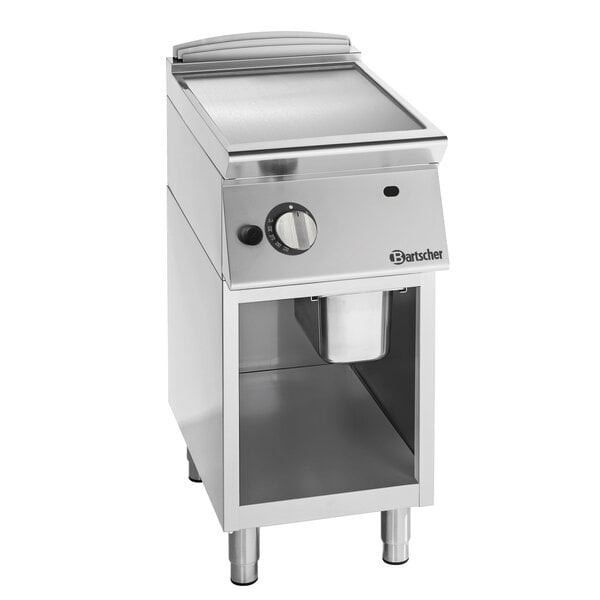 Grillplaat | 900 | Gas | Glad Braadoppervlak 340x640mm | 9kW | 90-280°C | Open Onderbouw