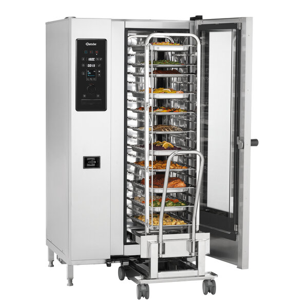 Trolley | Gigasteam 20110 | 20x 1/1 GN | Draagvermogen 90kg | Roosterafstand 65mm | CNS 18/10