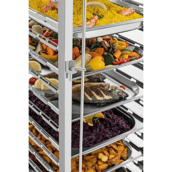 Trolley | Gigasteam 20110 | 20x 1/1 GN | Draagvermogen 90kg | Roosterafstand 65mm | CNS 18/10