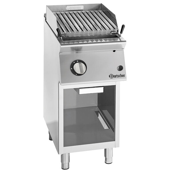 Lavasteengrill | 900 | Gas | 1 Grillvak | 7kg Lavastenen | 15kW | 380x590mm Grilloppervlak