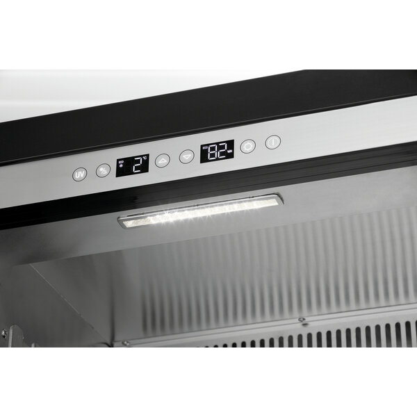 Dry Age-Kast | 380L | 1 Deur | 7 Roosters | 2–14°C | 410W | Driedubbele Beglazing Met UV-filter | UV-lamp | Actieve Koolstoffilter