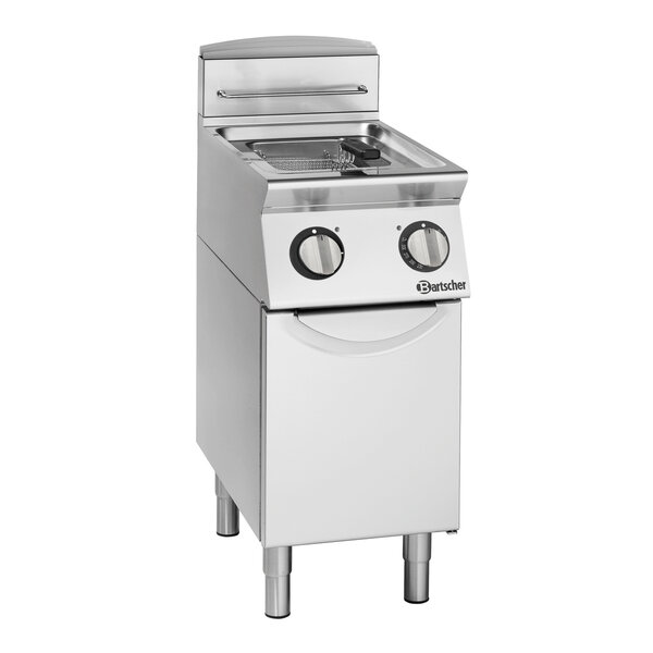 Friteuse | 900 | Elektrisch | 1 Kuip, 21L | 100-195°C | 19.5kW, 400V | Koudezone, Vetaftapkraan | Onderbouw Met Vleugeldeur
