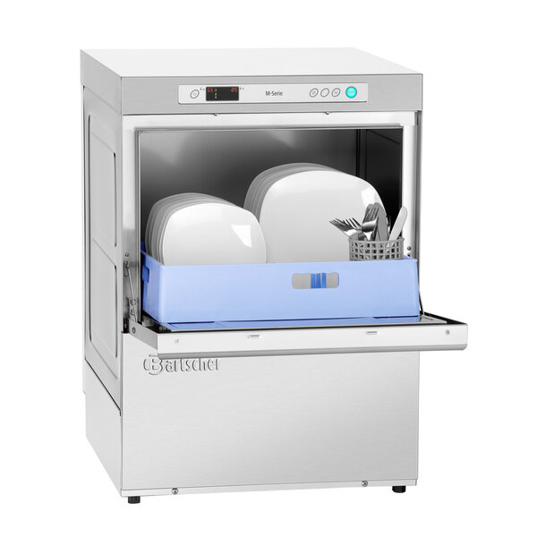 Universele Vaatwasmachine | US M500 LP K | 500x500mm Korf | 60 Korven/Uur | 4 Programma's | 29L | Koude Naspoeling | 400V, 5.15kW | Afvoerpomp
