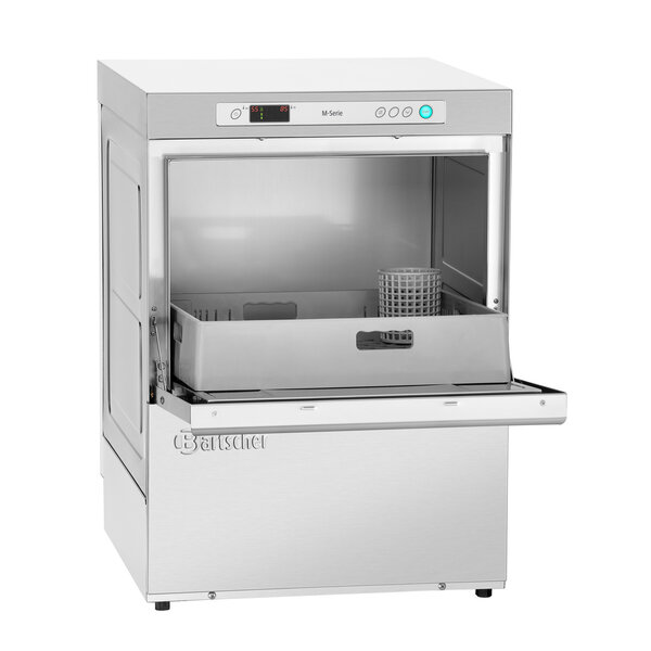 Universele Vaatwasmachine | US M500 LP K | 500x500mm Korf | 60 Korven/Uur | 4 Programma's | 29L | Koude Naspoeling | 400V, 5.15kW | Afvoerpomp